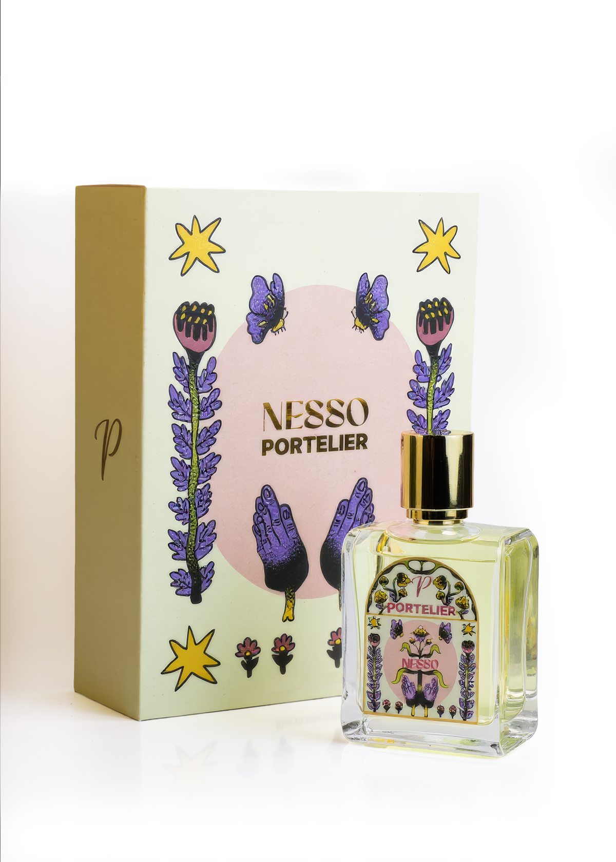 Nesso eau de parfum 100ml, Portelier Parfum, packaging
