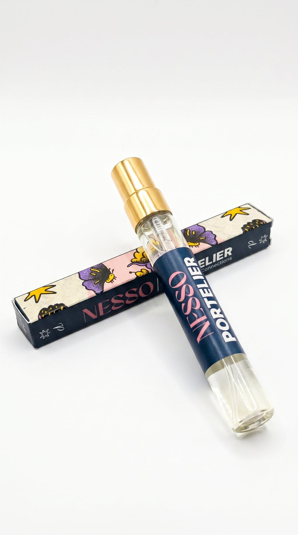Nesso 10ml travel size, Portelier Parfum, detail