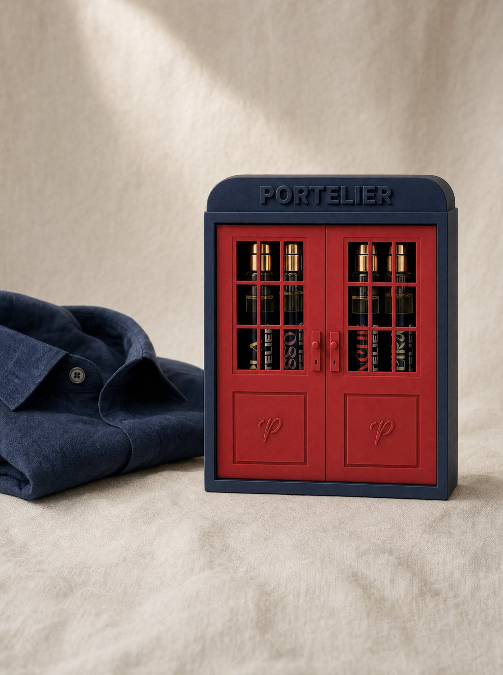Travel House 4 x 10ml, Red Door, Portelier Parfum, packaging